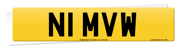 Registration number N1 MVW